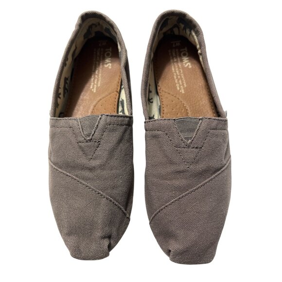 Bundle TOMS Womens Slip-On Flats Red & Khaki Size 7 Canvas - Picture 2 of 13